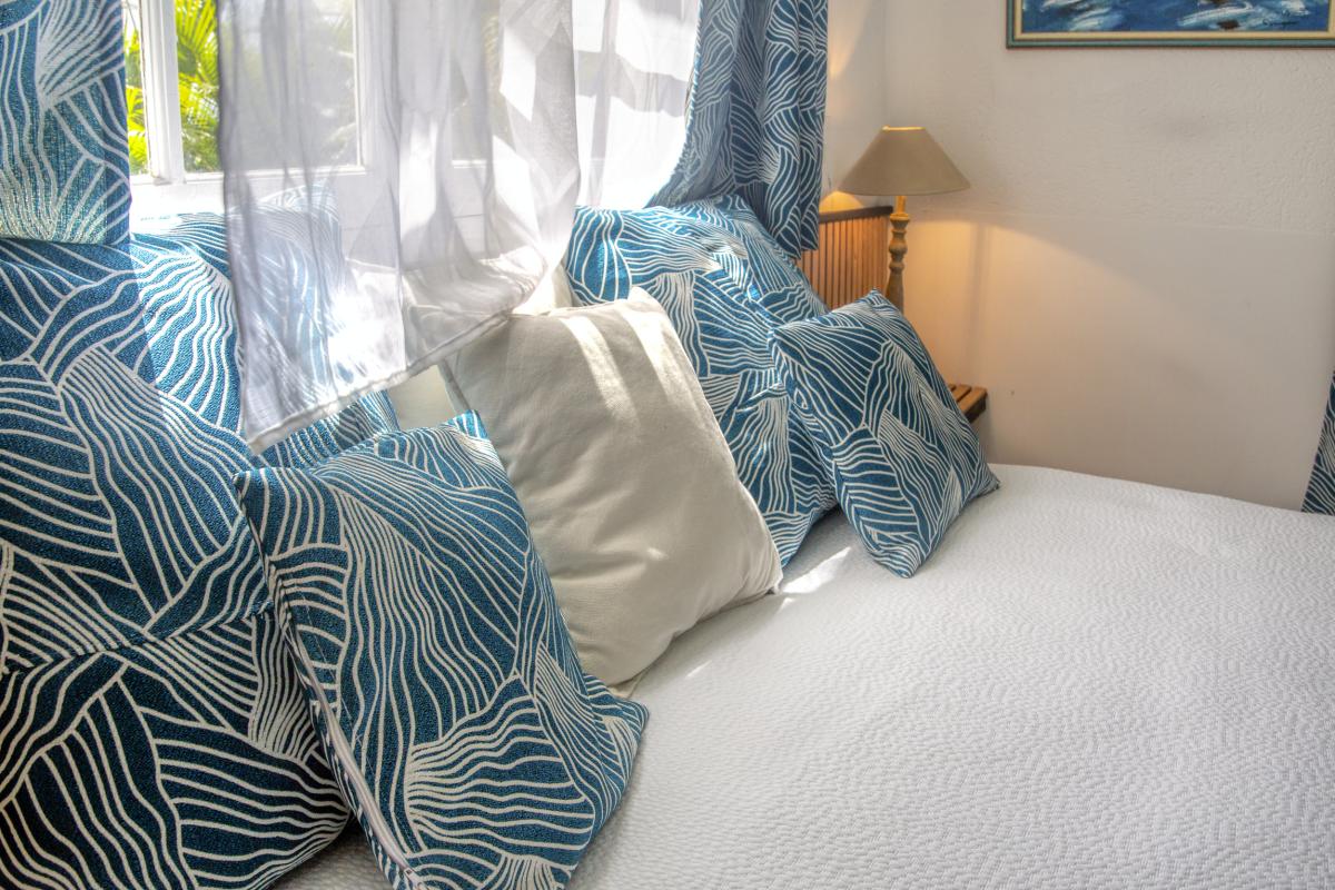 26.Location villa piscine vue mer St François Guadeloupe_chambre 4